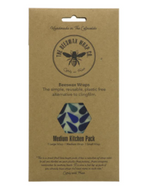 Beeswax Wraps Medium Kitchen Pack