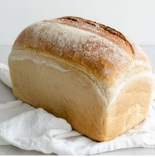 Baker Tom White Tin Loaf