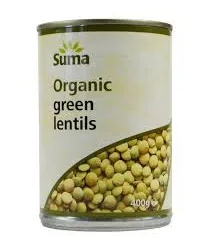 Green Lentils Tin