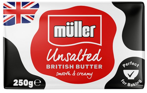 
            
                Load image into Gallery viewer, Muller Unsalted Butter 250g
            
        