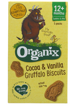 Organix Gruffalo Cocoa & Vanilla Biscuits