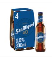 San Miguel Low Alcohol Beer 4 pack