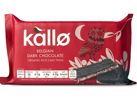 Kallo Dark Chocolate Rice Cakes