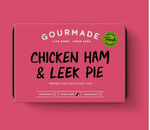 Gourmade Chicken Ham & Leek Pie serves 1