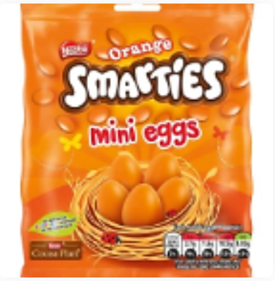 Smarties Mini Eggs Orange