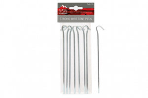Base Camping Strong Wire Tent Pegs