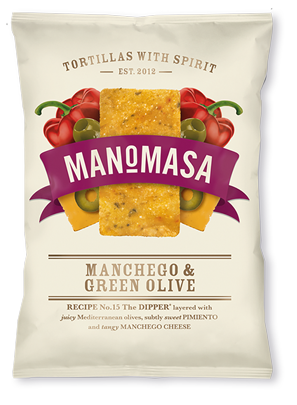 Manomasa Manchego & Green Olive Tortillas